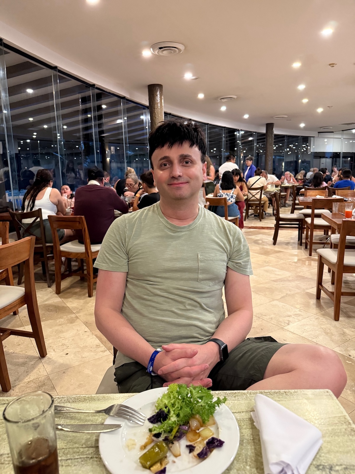 Phase 1 of the vacation experiment: Sampling the local cuisine. The results are promising!